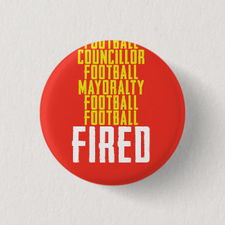 Badge Rond 2,50 Cm Le football Footb de cadence du maire de