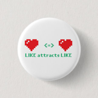 Badge Rond 2,50 Cm Le goût attire comme de petits boutons
