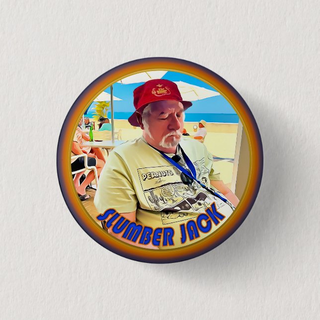 Badge Rond 2,50 Cm Le Jack de bois (Devant)