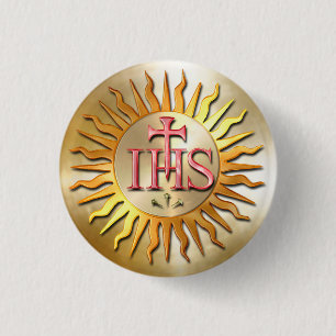 Badge Rond 2,50 Cm Le joint de jésuite