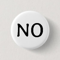 Le mot Non Texte Minimaliste Noir Blanc