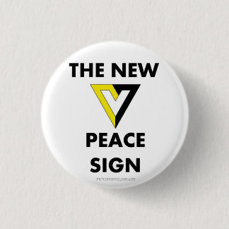 Badge Rond 2,50 Cm Le nouveau signe de paix
