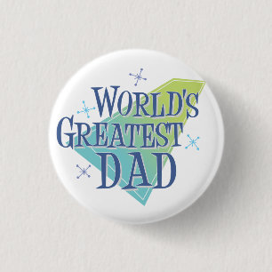 Badge Rond 2,50 Cm Le plus grand papa du monde