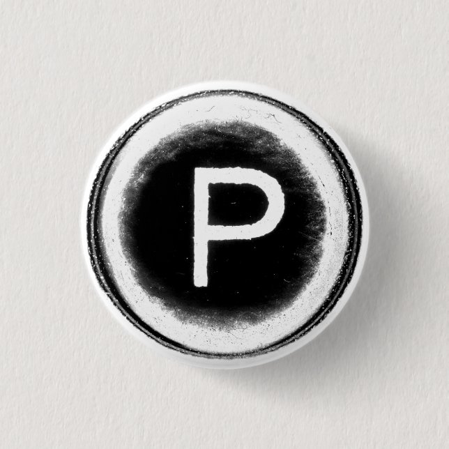 Badge Rond 2,50 Cm le point réserve le bouton (Devant)