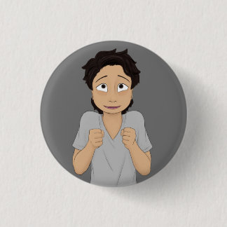 Badge Rond 2,50 Cm Le sujet avant qu'elle obtienne lui le coeur