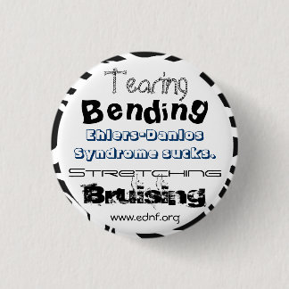 Badge Rond 2,50 Cm Le syndrome d'Ehlers-Danlos suce