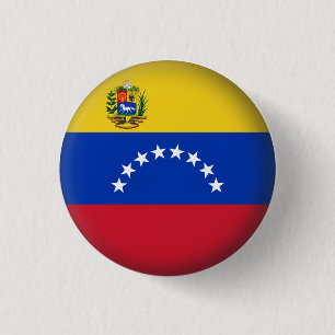 Badge Rond 2,50 Cm Le Venezuela rond