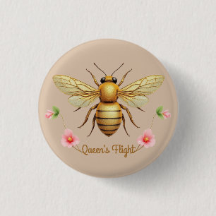Badge Rond 2,50 Cm Le vol de la reine