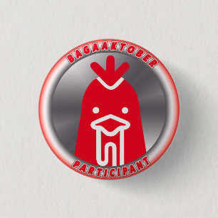 Badge Rond 2,50 Cm L'épingle de bagaaktober