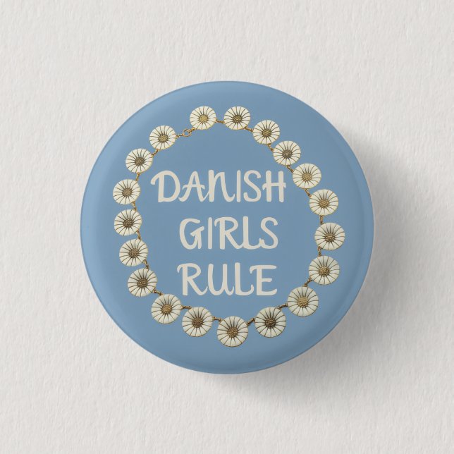 Badge Rond 2,50 Cm Les filles danoises (Devant)