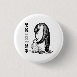 Badge Rond 2,50 Cm Les papas connaissent mieux