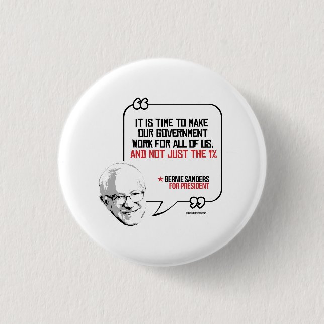 Badge Rond 2,50 Cm Les ponceuses de Bernie citent - pas simplement (Devant)