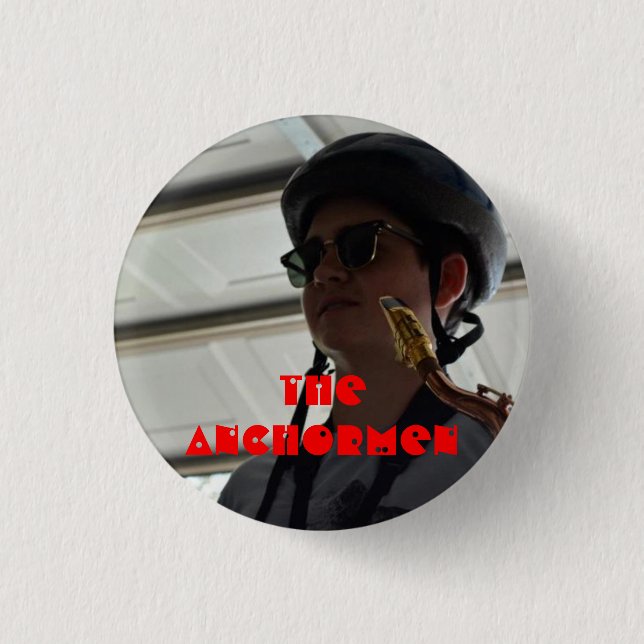Badge Rond 2,50 Cm Les présentateurs : Derek (Devant)