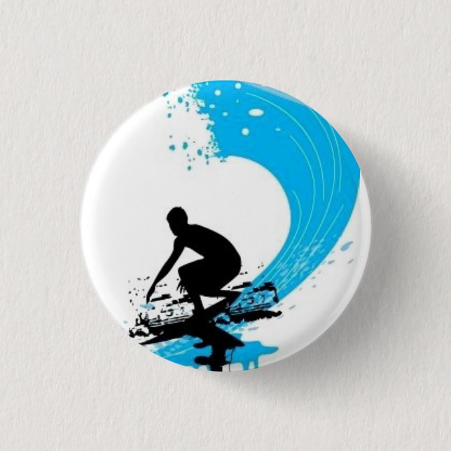 Badge Rond 2,50 Cm Les ressacs LÈVENT le bouton (Devant)
