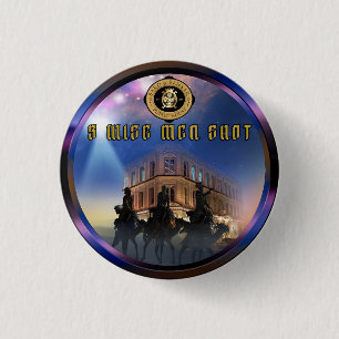 Badge Rond 2,50 Cm Les Trois sages