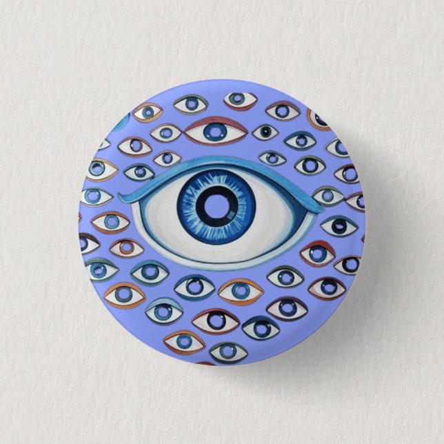 BADGE ROND 2,50 CM LES YEUX VOUS AIMENT (Devant)