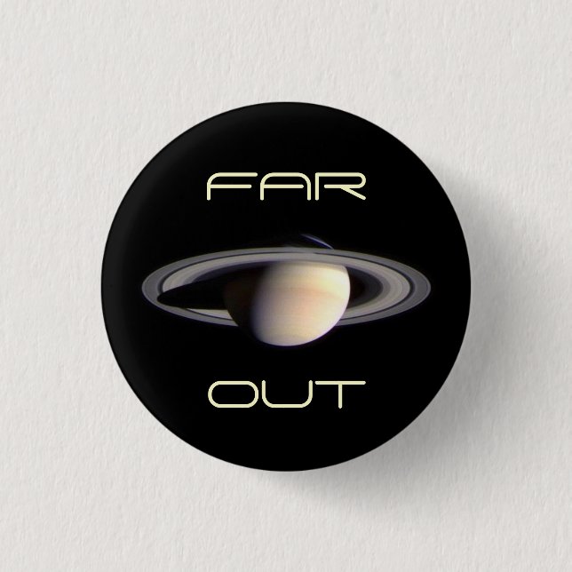 Badge Rond 2,50 Cm L'espace extra-atmosphérique est merveilleux (Devant)