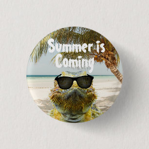 Badge Rond 2,50 Cm L'été arrive