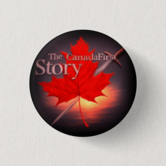 BADGE ROND 2,50 CM L'HISTOIRE DE CANADAFIRST