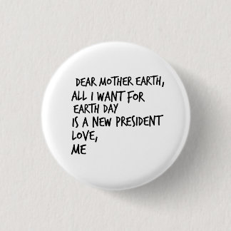 Badge Rond 2,50 Cm Libéral politique drôle de Démocrate d'humour
