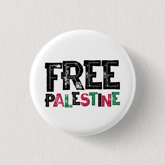 Badge Rond 2,50 Cm Libérer la Palestine (Devant)