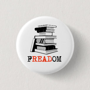 BADGE ROND 2,50 CM LIBERTÉ