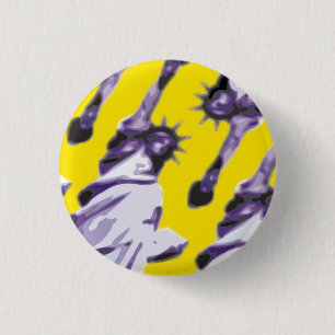Badge Rond 2,50 Cm Liberté