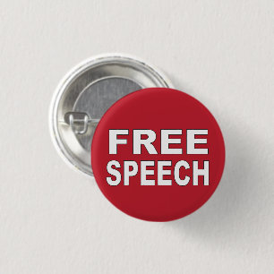 Badge Rond 2,50 Cm Liberté