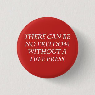 Badge Rond 2,50 Cm "Liberté 1" bouton