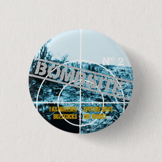 Badge Rond 2,50 Cm Lieu bombardé Fanzine aucune couverture 2