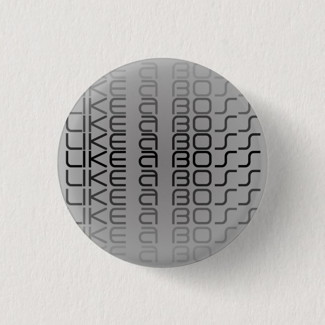 BADGE ROND 2,50 CM LIKE BOSS (Devant)