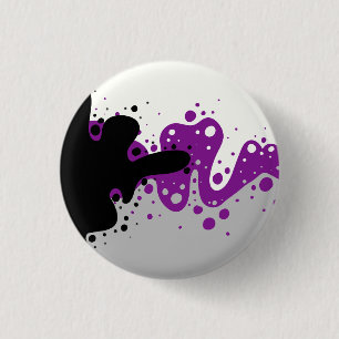 Badge Rond 2,50 Cm Liquide débisexuel