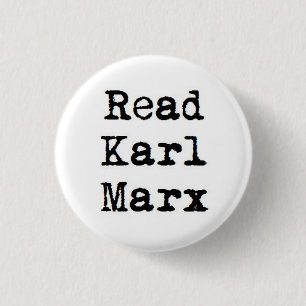 Badge Rond 2,50 Cm Lisez Karl Marx