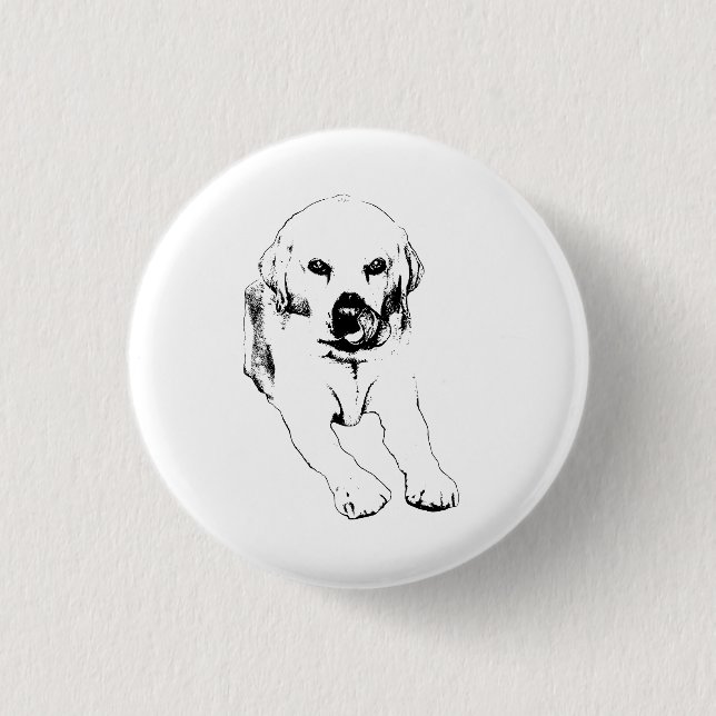 Badge Rond 2,50 Cm Little circle, big Lab (Devant)