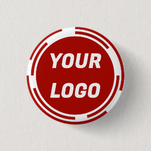 Badge Rond 2,50 Cm Logo de l'entreprise Pins personnalisables