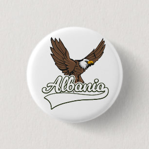 Badge Rond 2,50 Cm Logo de voyage en Albanie