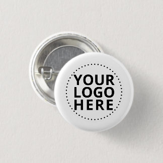 Badge Rond 2,50 Cm Logo d'entreprise personnalisé