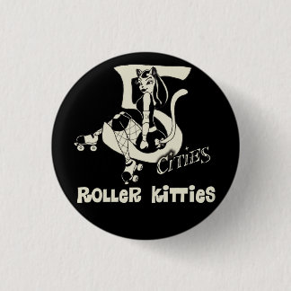 Badge Rond 2,50 Cm logo du bouton 5CRK