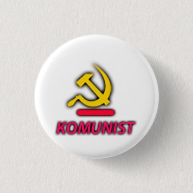 Badge Rond 2,50 Cm Logo du parti komuniste (Devant)
