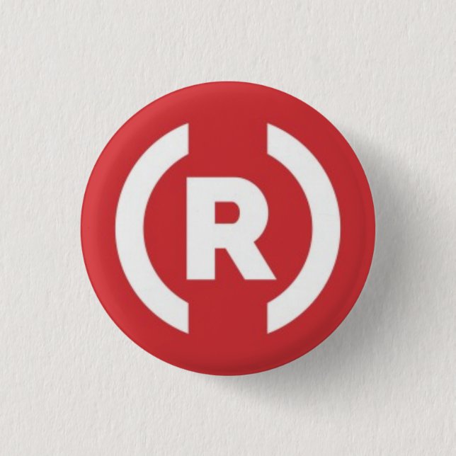 Badge Rond 2,50 Cm Logo du parti républicain (Devant)