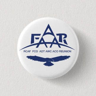 Badge Rond 2,50 Cm Logo FAAAR sur le bouton