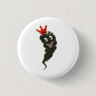 Badge Rond 2,50 Cm Logo noir de tornades