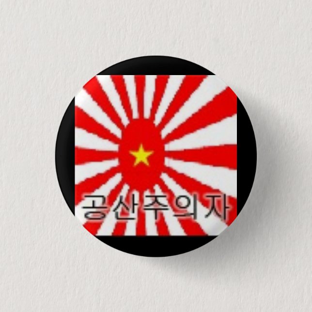 Badge Rond 2,50 Cm Logo politique de la marine japonaise (Devant)