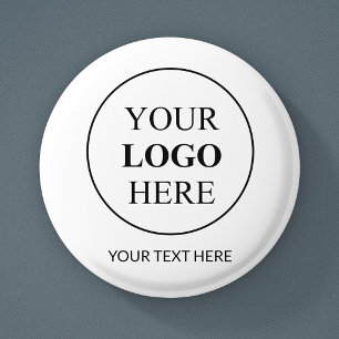 Badge Rond 2,50 Cm Logo Promotionnel Personnalisé – Aucune Commande M