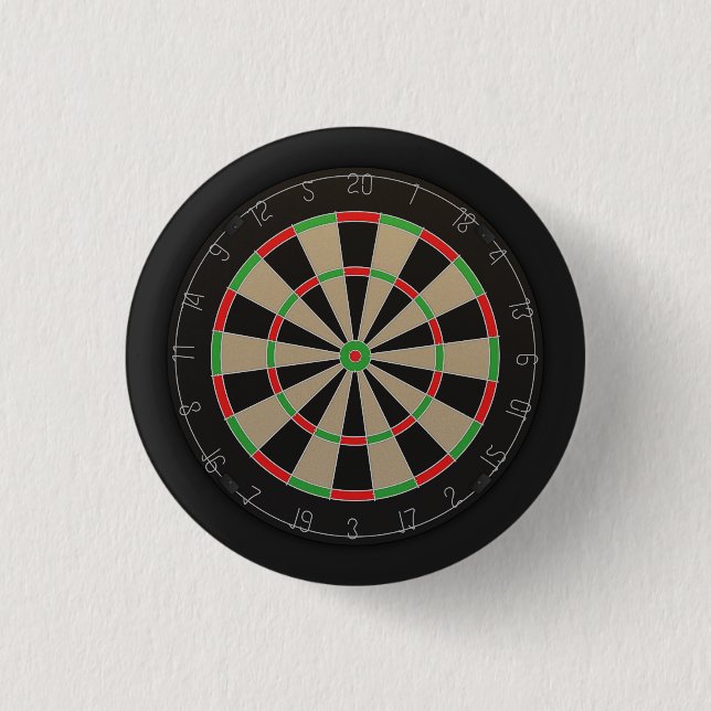Badge Rond 2,50 Cm Lover Dartboard (Devant)
