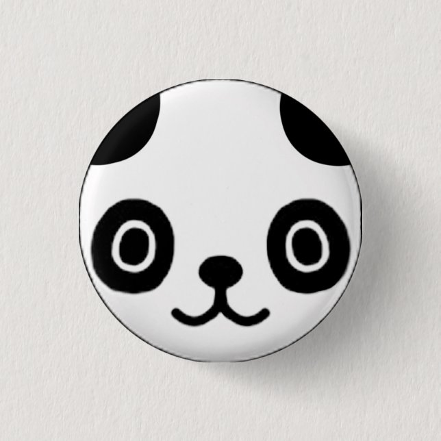 Badge Rond 2,50 Cm LuckyPanda (Devant)