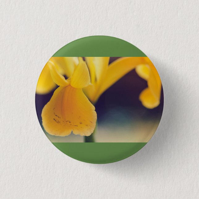 Badge Rond 2,50 Cm Lys jaunes (Devant)