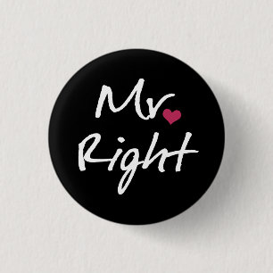 Badge Rond 2,50 Cm M. Right