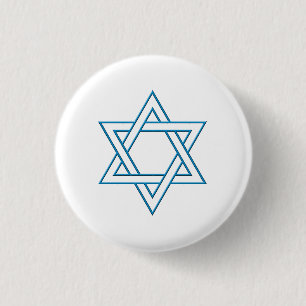Badge Rond 2,50 Cm Magen David