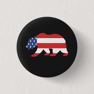 Badge Rond 2,50 Cm Mama America